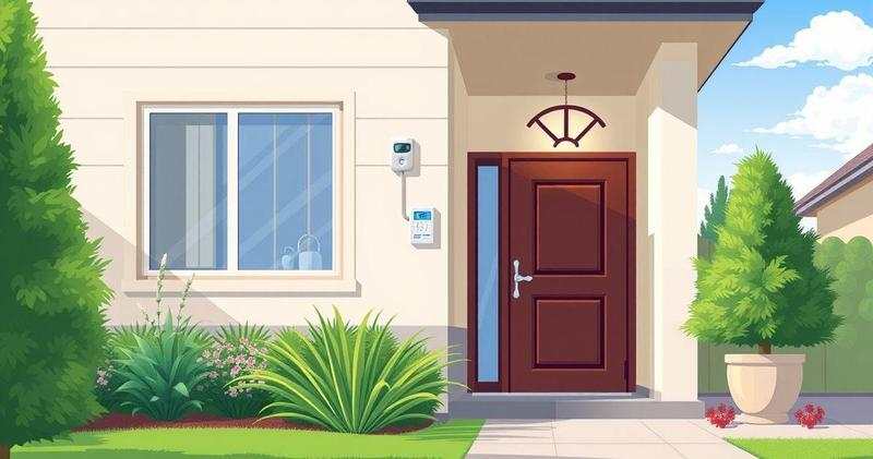 Alarme residencial com sensor de presença