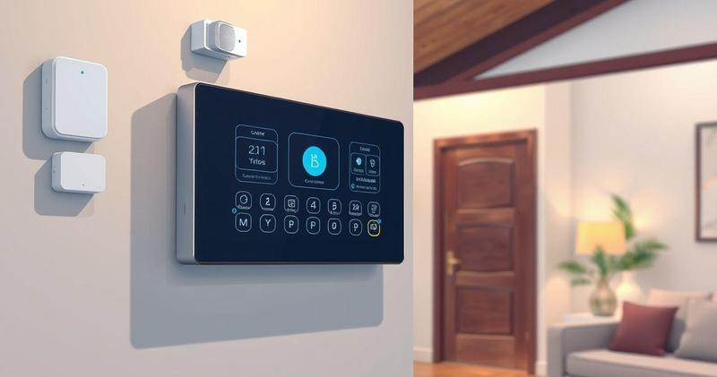 Alarme de segurança residencial