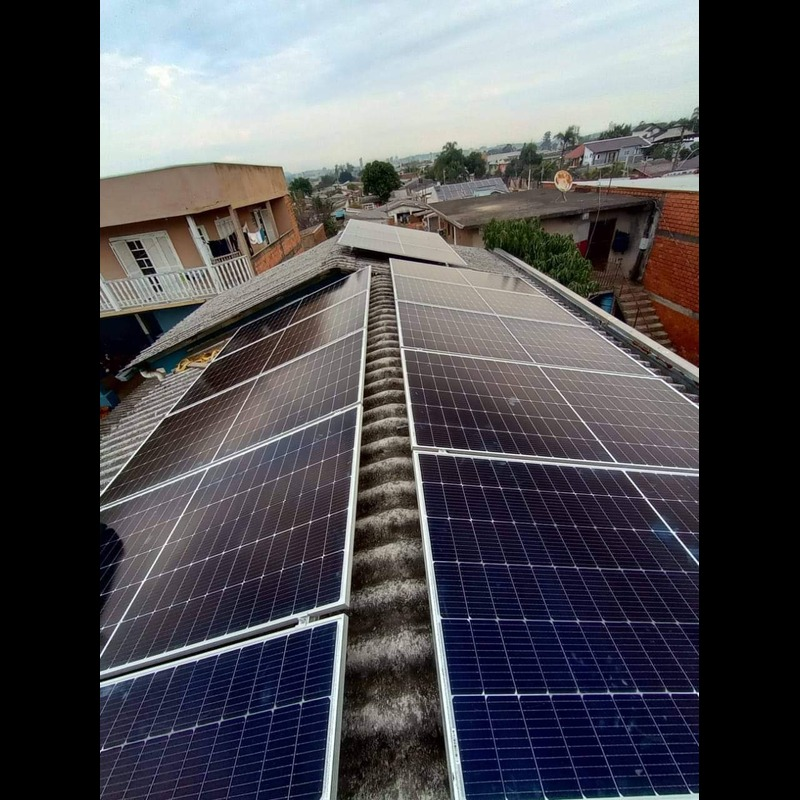 Instalação de paineis solares