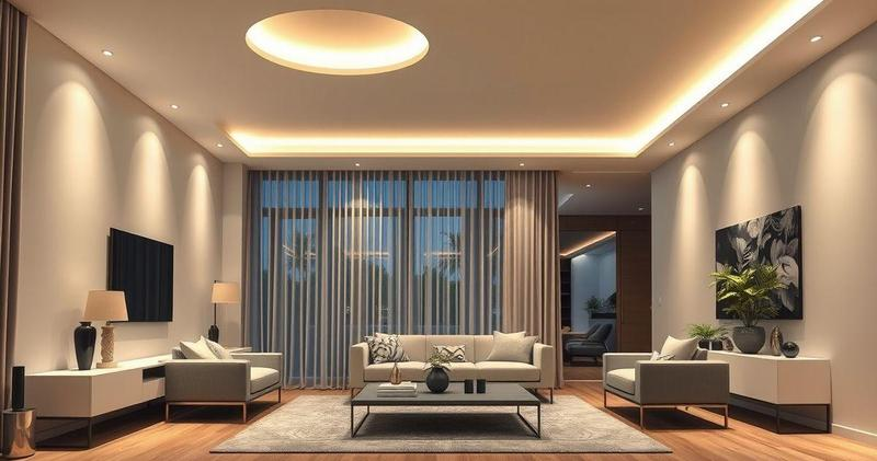 Projeto de iluminação residencial