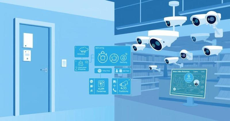 Sistema de alarme para comercio