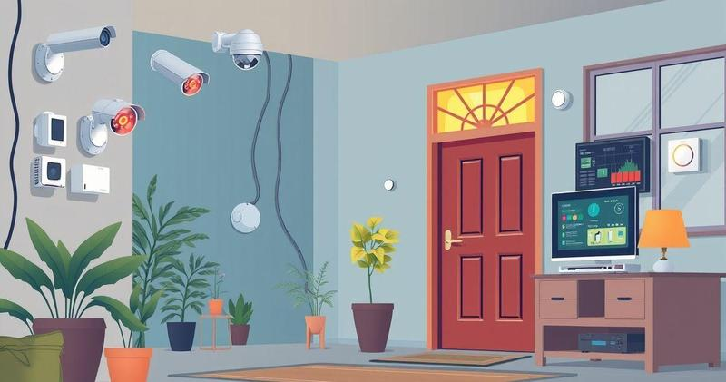 Sistema de segurança para residencia